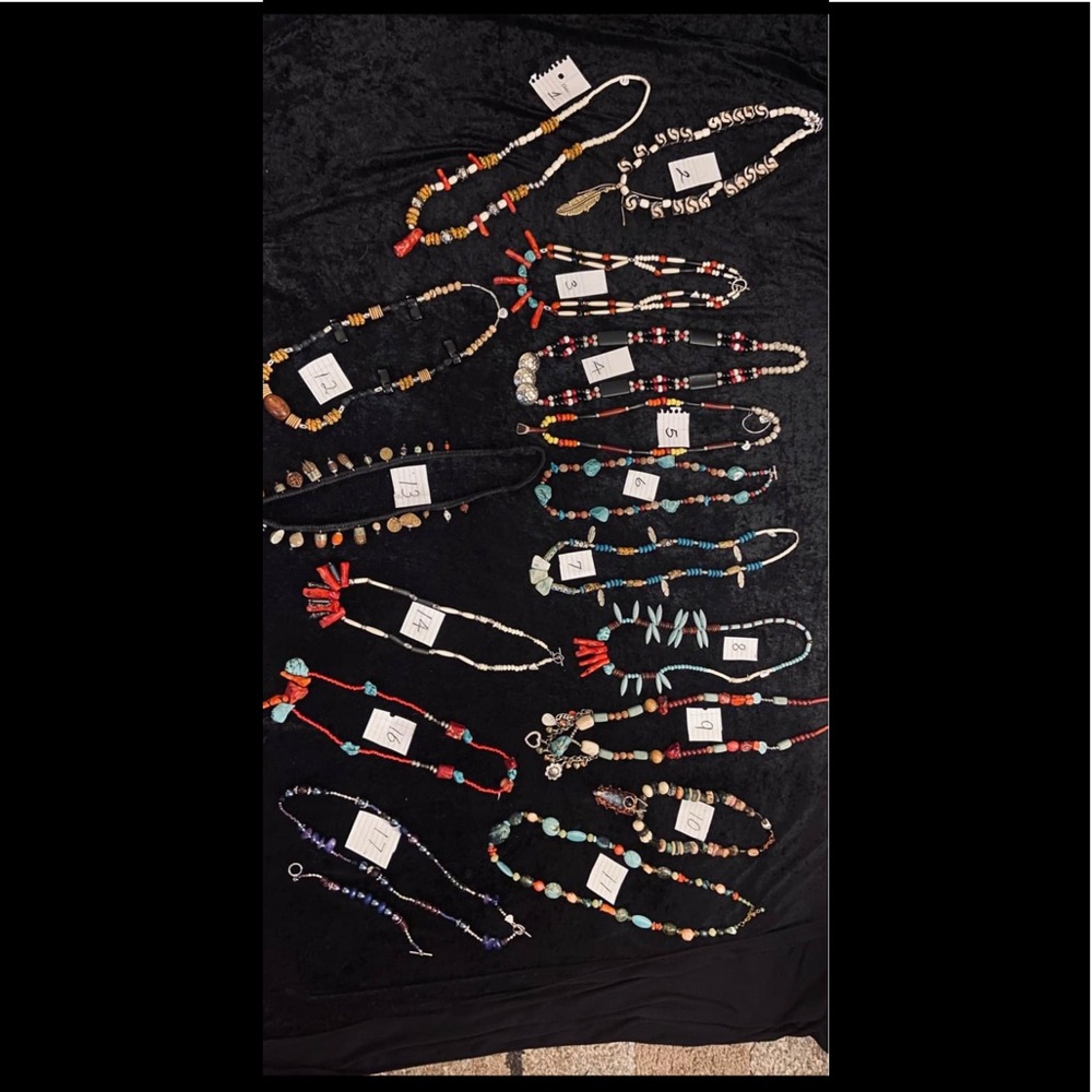 Handmade Native American jewelry For men and women children